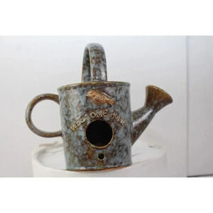 Welcome Home watering pot bird feeder